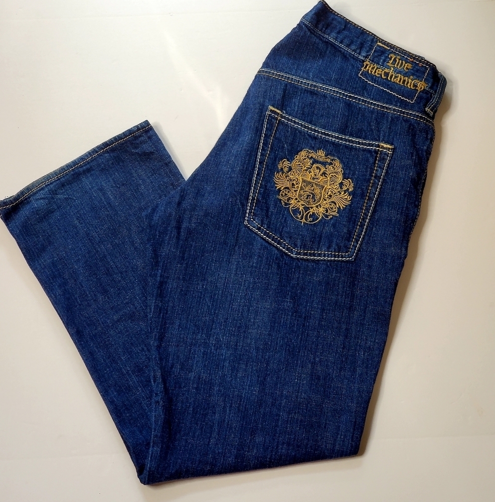 Live Merchanics Men's Loose Fit Jeans Size36